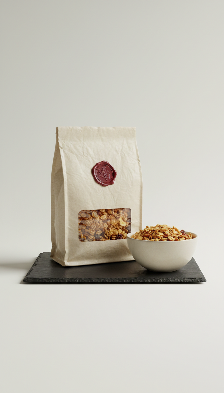 Golden Honey Granola in Luxe Bag